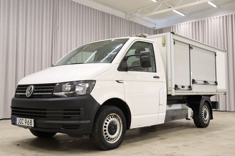 Vit Begagnad 2018 VW T6 Van | 209 900 kr (Superpris) - Bild 1/4
