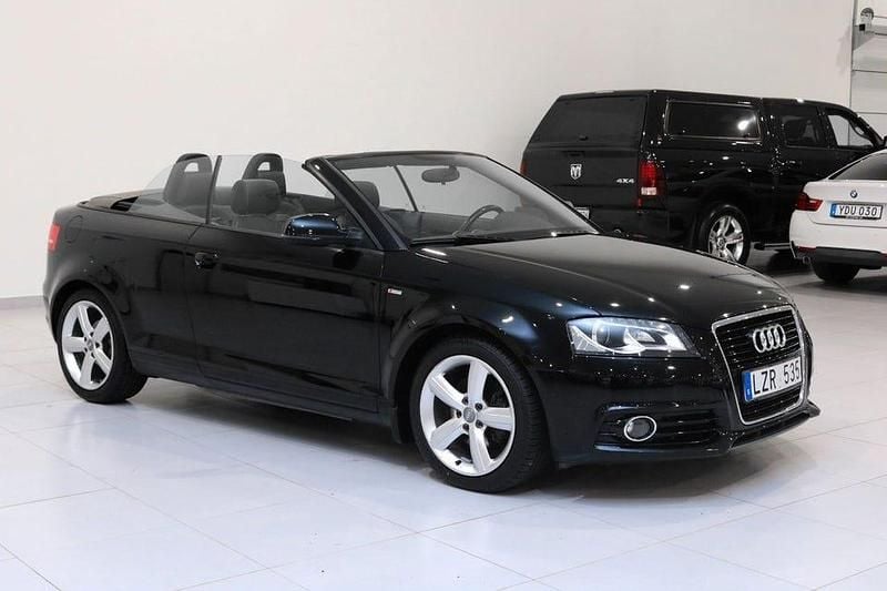 Begagnad Audi A3 S-Line 160 HK (117 kW) 2012 Svart Halvkombi