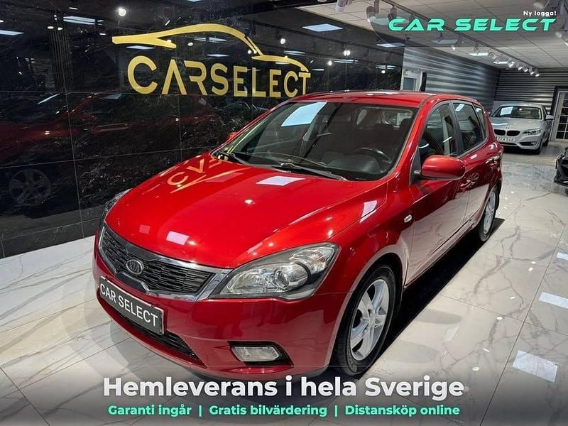 Röd Begagnad 2010 Kia Ceed Halvkombi | 49 900 kr (Bra pris) - Bild 1/4