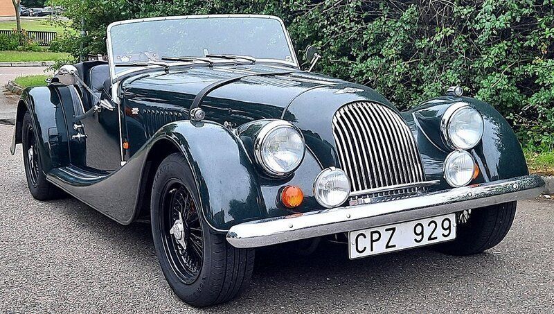 Grön Begagnad 1996 Morgan Plus 4 Cab | 285 000 kr - Bild 1/4