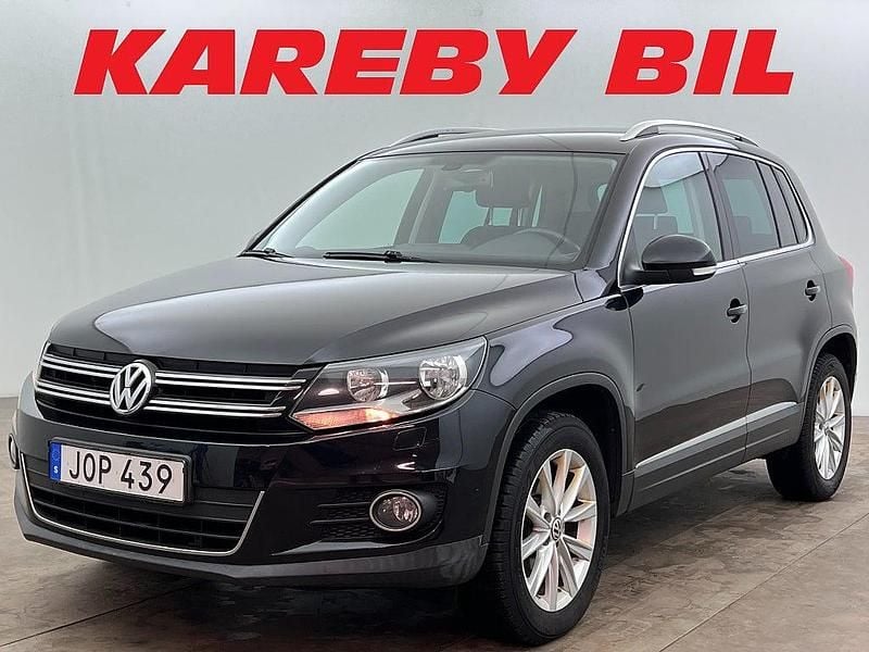 Svart Begagnad 2014 VW Tiguan Sportline SUV | 79 900 kr (Bra pris) - Bild 1/3