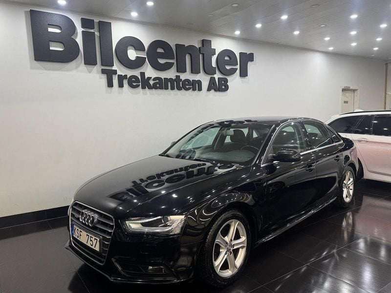 Svart Begagnad 2012 Audi A4 Sedan | 109 900 kr (Marknadspris) - Bild 1/4