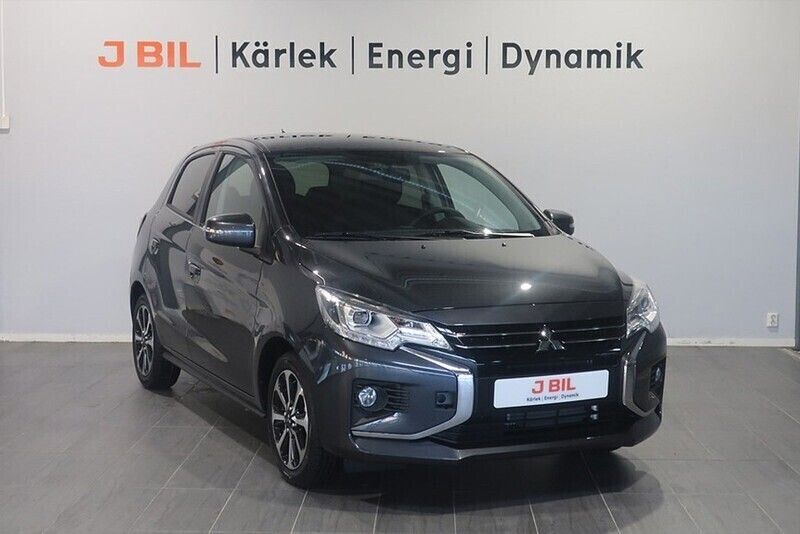 Grå Begagnad 2023 Mitsubishi Space Star Elegance Halvkombi | 189 900 kr - Bild 1/4