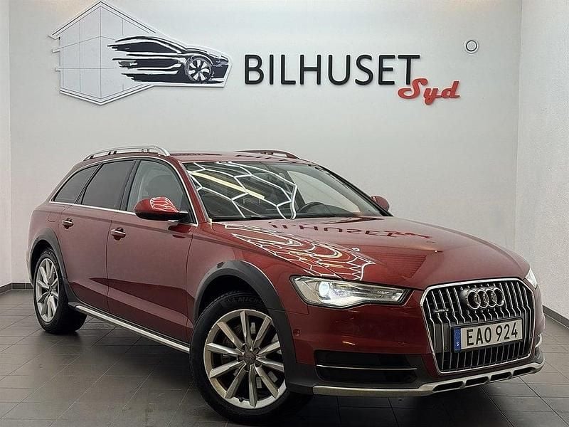 Begagnad Audi A6 Allroad 320 HK (235 kW) 2015 Röd Kombi