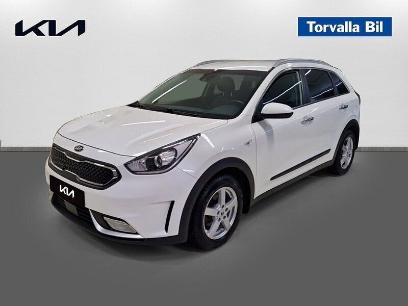 Vit Begagnad 2017 Kia Niro SUV | 169 900 kr (Marknadspris) - Bild 1/4