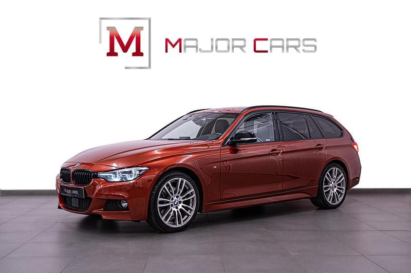 Orange Begagnad 2017 BMW 330 M Sport Kombi | 219 900 kr (Dyr) - Bild 1/4