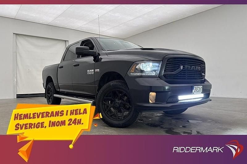 Svart Begagnad 2018 RAM 1500 Pickup | 319 800 kr (Superpris) - Bild 1/3