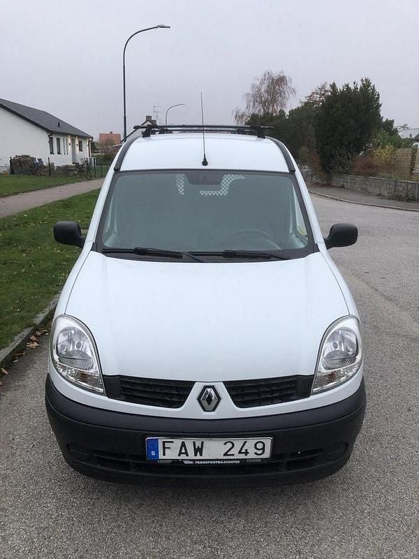 Vit Begagnad 2008 Renault Kangoo | 29 000 kr (Bra pris) - Bild 1/4