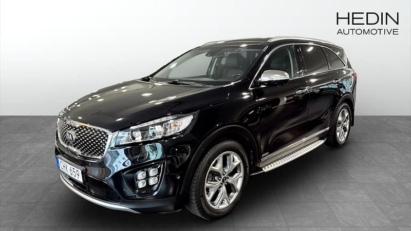 Svart (black) Begagnad 2017 Kia Sorento 3 SUV | 239 900 kr (Superpris) - Bild 1/4