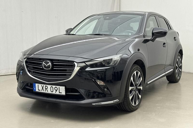 Svart Begagnad 2019 Mazda CX-3 Optimum SUV | 189 900 kr (Bra pris) - Bild 1/4