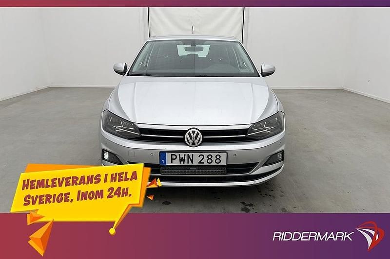 Begagnad VW Polo 95 HK (69 kW) 2018 Silver Halvkombi