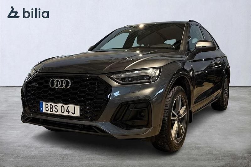 Begagnad Audi Q5 Sportback S-Line 371 HK (272 kW) 2022 Grå SUV