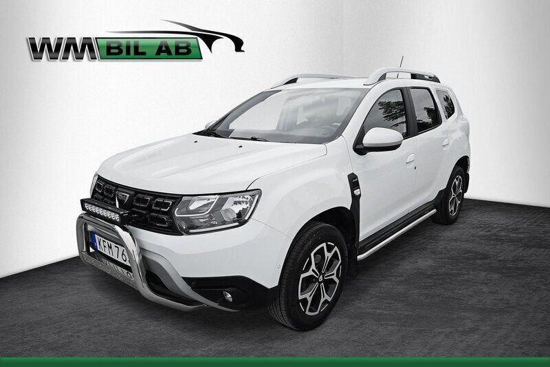 Vit Begagnad 2018 Dacia Duster Prestige SUV | 159 000 kr (Marknadspris) - Bild 1/4