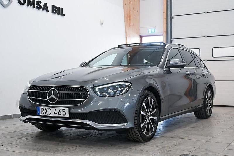 Begagnad Mercedes E300 194 HK (142 kW) 2021 Grå Kombi