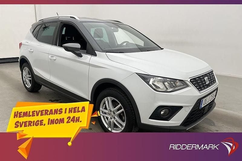 Vit Begagnad 2018 Seat Arona XCELLENCE SUV | 134 900 kr (Bra pris) - Bild 1/3
