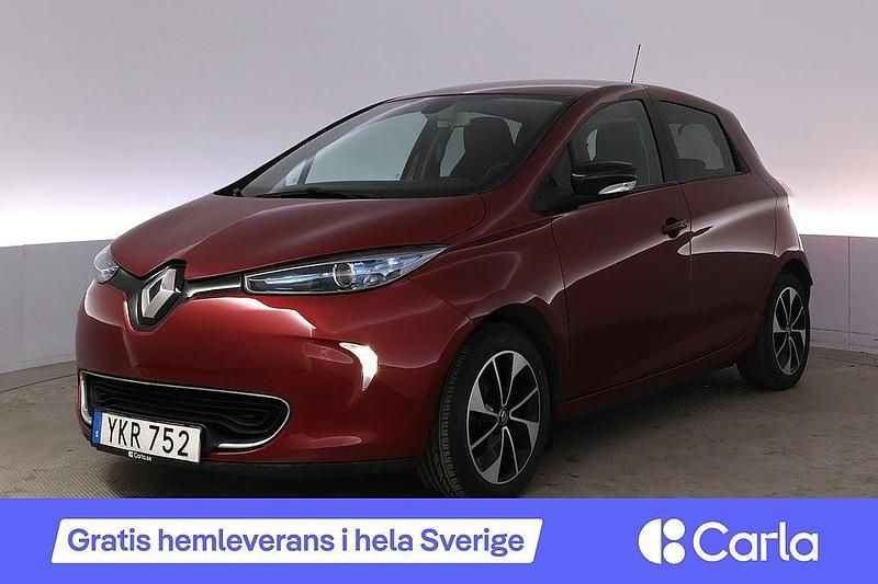 Röd Begagnad 2018 Renault Zoe Intens Halvkombi | 114 900 kr (Marknadspris) - Bild 1/4