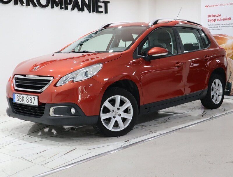 Ljusbrun Begagnad 2014 Peugeot 2008 SUV | 109 900 kr (Marknadspris) - Bild 1/4