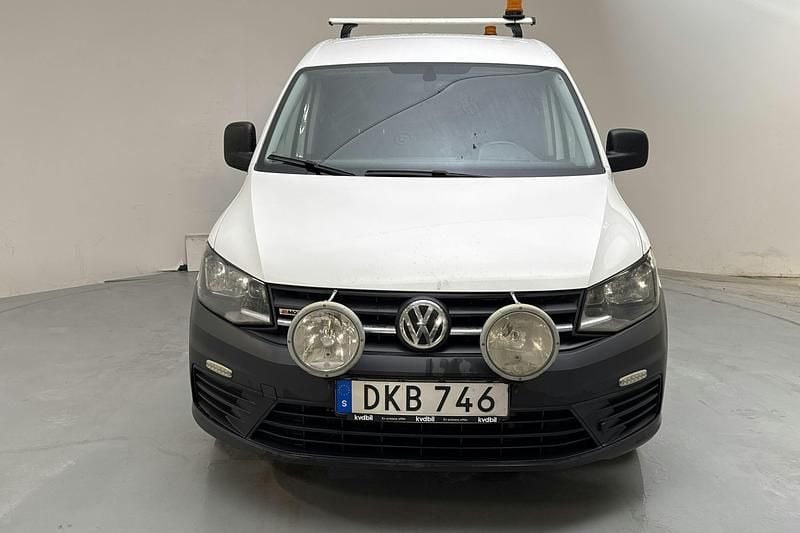 Begagnad VW Caddy 150 HK (110 kW) 2018 Vit Minibuss