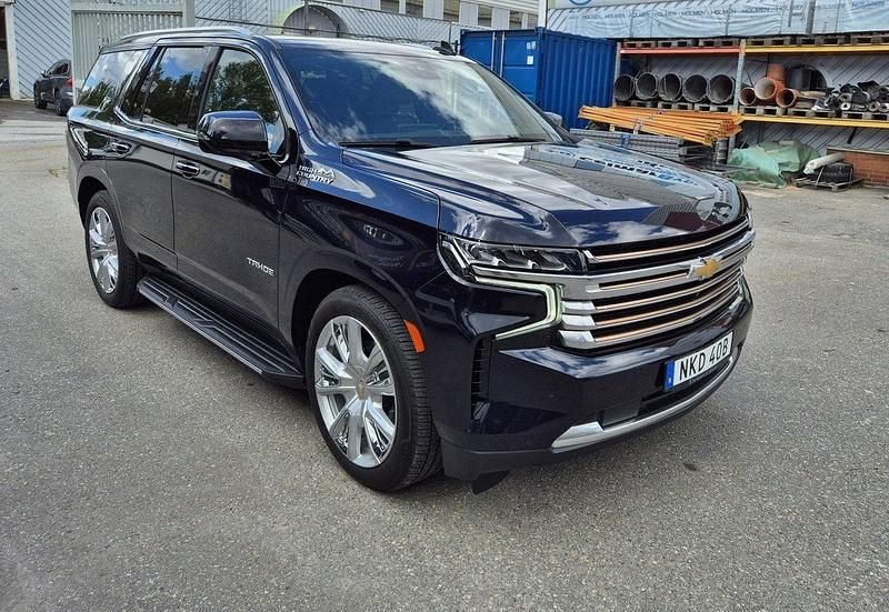 Blå Begagnad 2023 Chevrolet Tahoe SUV | 900 000 kr - Bild 1/4