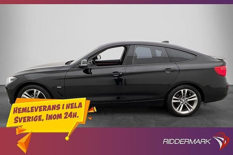 Begagnad BMW 320 Gran Turismo Sport Line 190 HK (139 kW) 2017 Svart Halvkombi