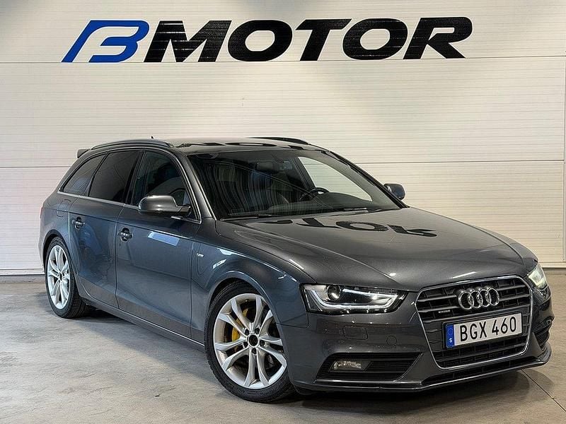 Grå Begagnad 2012 Audi A4 Comfort Kombi | 109 900 kr (Marknadspris) - Bild 1/4