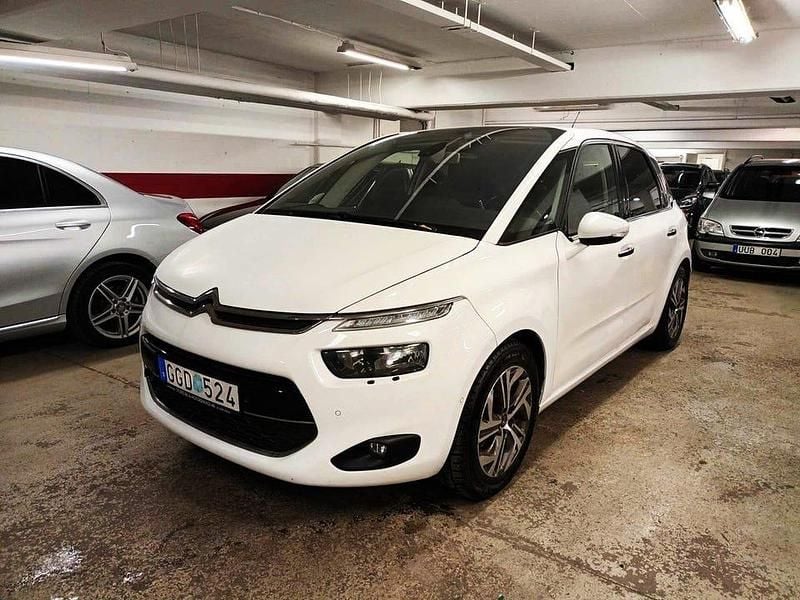 Begagnad Citroën C4 Picasso 116 HK (85 kW) 2013 Vit Minibuss
