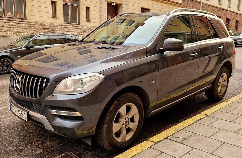 Begagnad Mercedes ML350 258 HK (189 kW) 2012 Tenoritgrå metallic  755u SUV