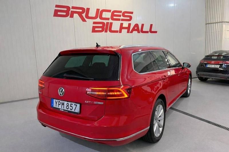 Begagnad VW Passat 190 HK (139 kW) 2018 Röd
