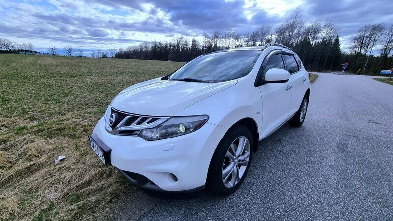 Vit Begagnad 2014 Nissan Murano SUV | 83 000 kr (Superpris) - Bild 1/4