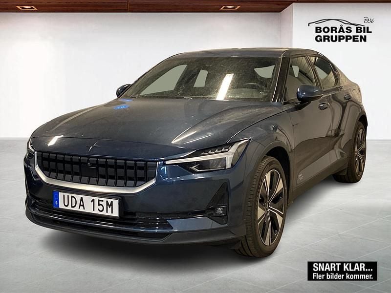 Begagnad Polestar 2 Long Range Dual motor 219 kW (299 HK) 2023 Blå Halvkombi