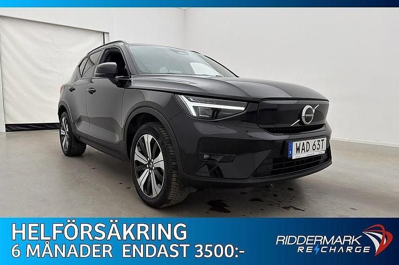 Svart Begagnad 2022 Volvo XC40 Single Motor SUV | 288 900 kr (Marknadspris) - Bild 1/3