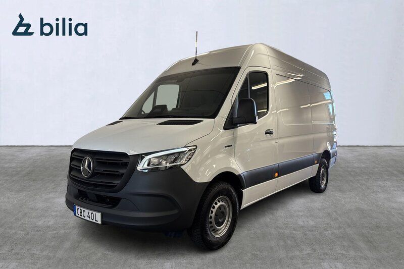 Vit Ny 2025 Mercedes E-Sprinter Van | 799 000 kr (Superpris) - Bild 1/4
