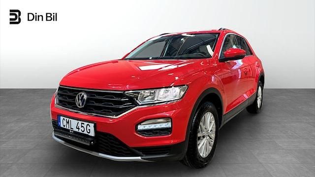 Röd Begagnad 2020 VW T-Roc Style SUV | 259 900 kr (Superpris) - Bild 1/4