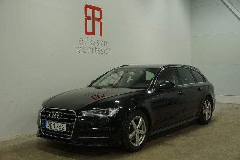 Svart Begagnad 2017 Audi A6 S-Line Kombi | 239 900 kr (Marknadspris) - Bild 1/4