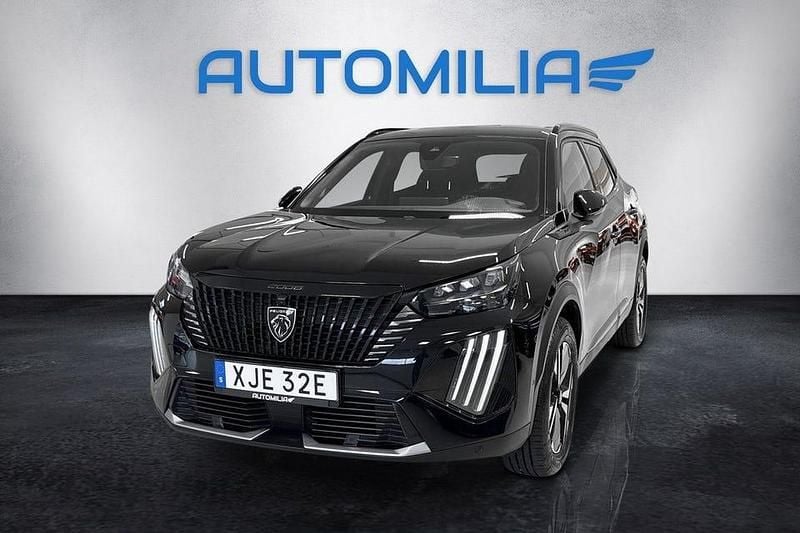 Svart Begagnad 2024 Peugeot 2008 GT SUV | 229 900 kr (Bra pris) - Bild 1/3