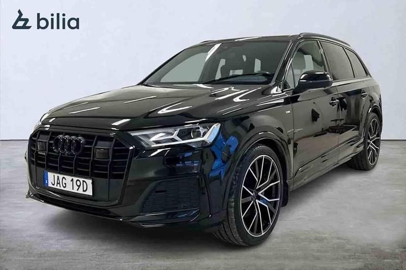 Svart Begagnad 2022 Audi Q7 SUV | 688 500 kr - Bild 1/1