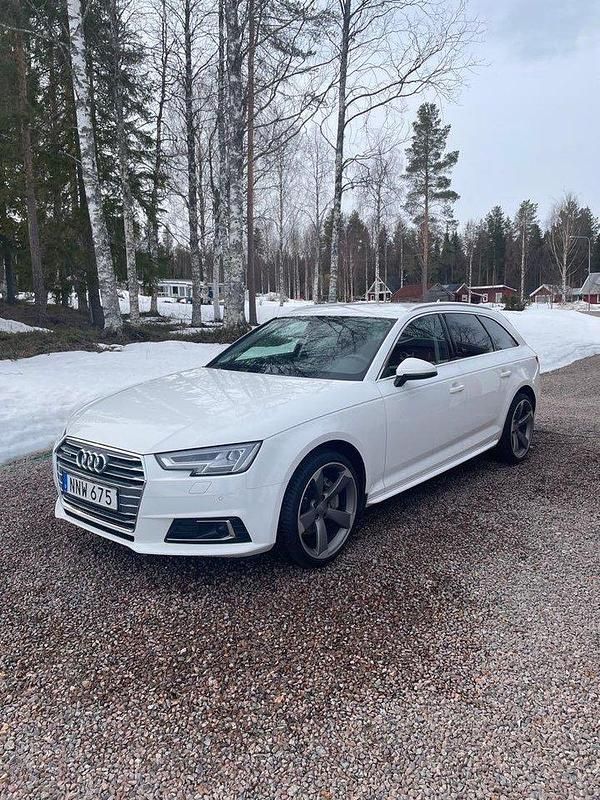 Vit Begagnad 2018 Audi A4 Proline Kombi | 184 500 kr (Marknadspris) - Bild 1/4