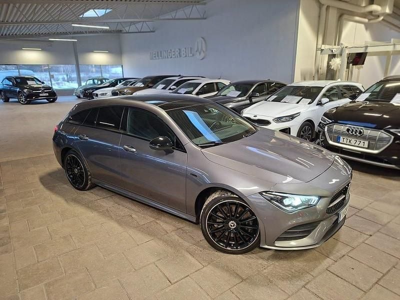 Begagnad Mercedes CLA250 AMG 218 HK (160 kW) 2021 Mountain grey metallic Sedan