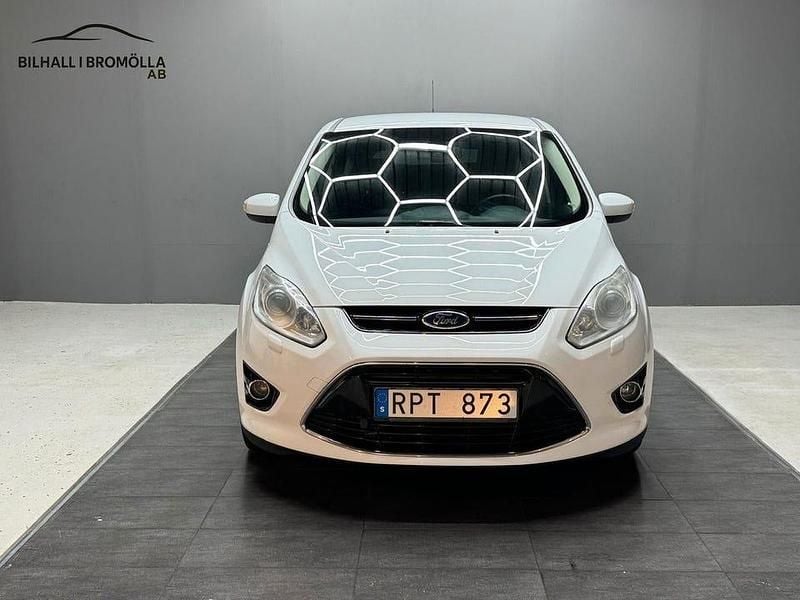 Vit Begagnad 2011 Ford C-MAX Titanium Minibuss | 69 900 kr (Lite dyr) - Bild 1/4