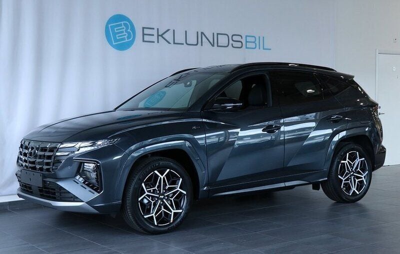 Grå Begagnad 2022 Hyundai Tucson N Line SUV | 479 900 kr - Bild 1/4