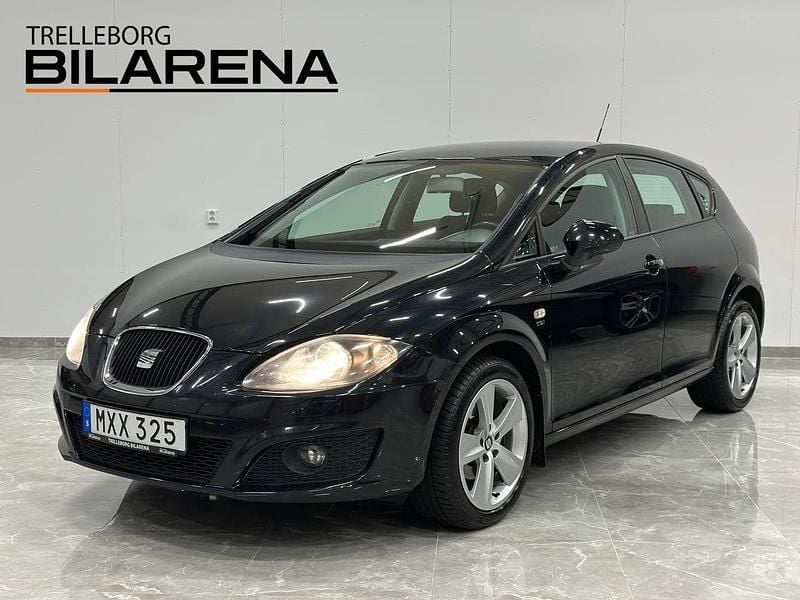 Svart Begagnad 2012 Seat Leon Style Halvkombi | 59 900 kr (Superpris) - Bild 1/4