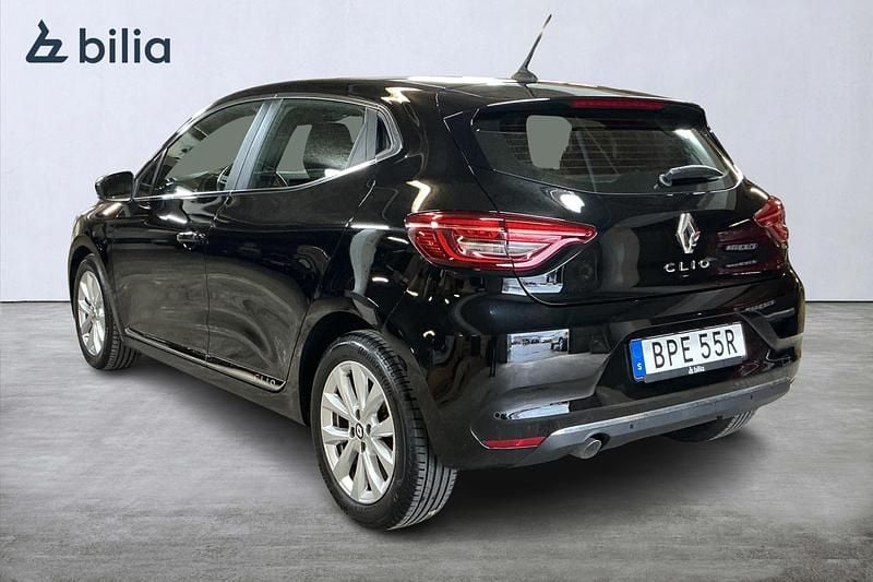 Begagnad Renault Clio V Intens 91 HK (66 kW) 2022 Svart Halvkombi