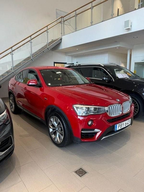 Röd Begagnad 2014 BMW X4 xLine SUV | 249 900 kr (Bra pris) - Bild 1/4