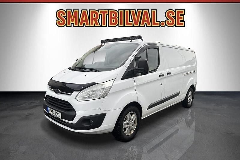 Vit Begagnad 2017 Ford Transit Custom Van | 99 900 kr (Bra pris) - Bild 1/4