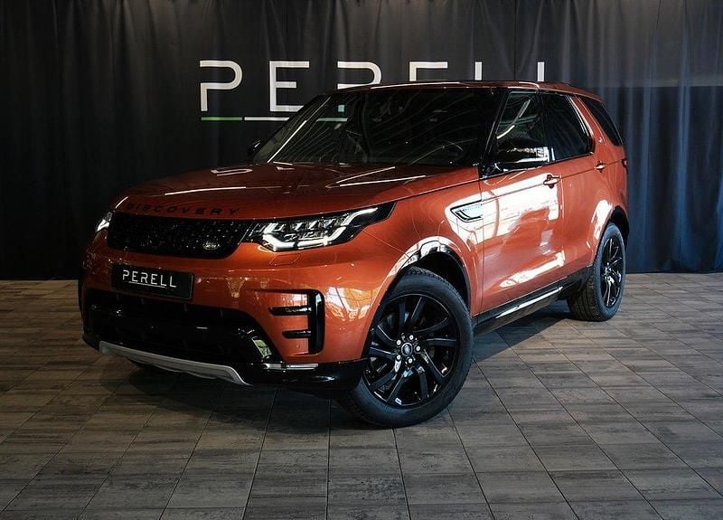Orange Begagnad 2019 Land Rover Discovery 5 Landmark SUV | 379 000 kr - Bild 1/4