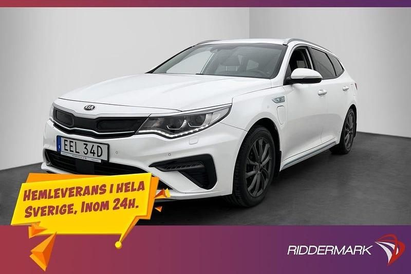 Begagnad Kia Optima Advance 205 HK (150 kW) 2020 Vit Kombi
