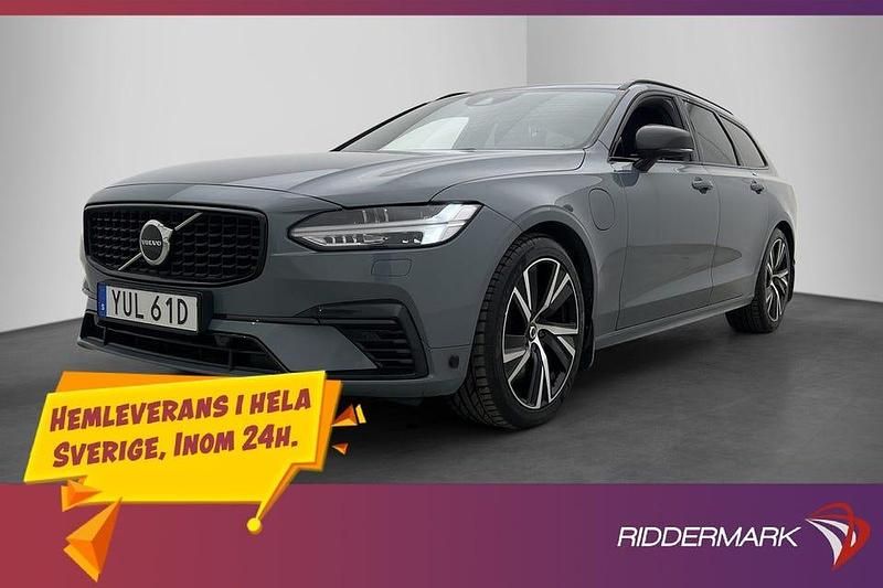 Begagnad Volvo V90 R-Design 392 HK (288 kW) 2021 Grå Kombi