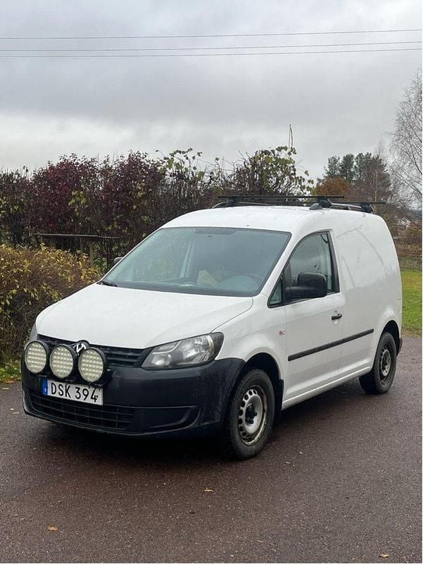Vit Begagnad 2012 VW Caddy Minibuss | 50 000 kr (Marknadspris) - Bild 1/4