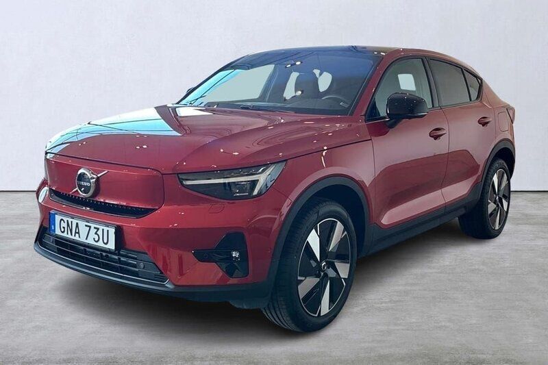 Röd Ny 2024 Volvo EC40 Plus SUV | 505 000 kr (Bra pris) - Bild 1/4