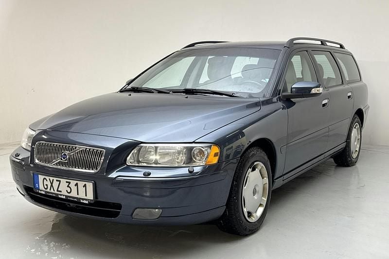 Blå Begagnad 2008 Volvo V70 Kinetic Kombi | 50 000 kr (Superpris) - Bild 1/4